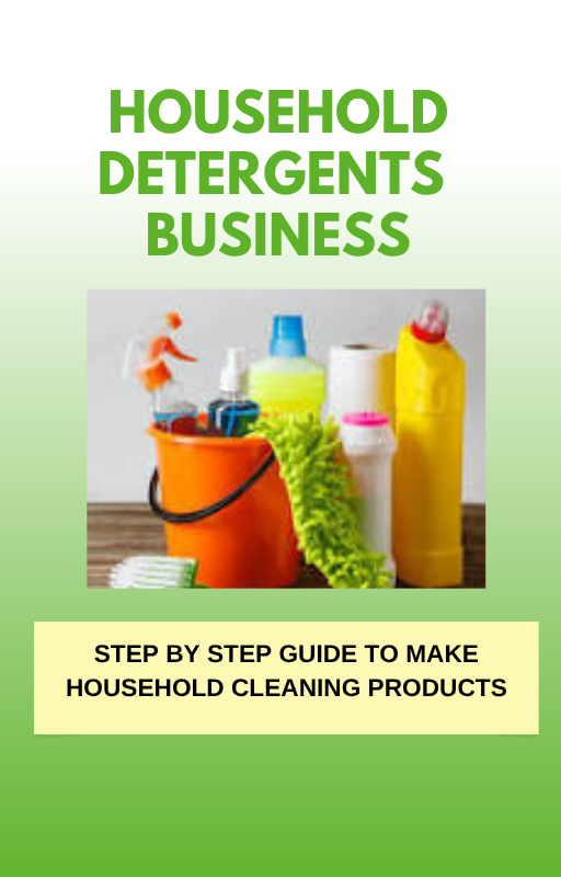 Household detergents eBook